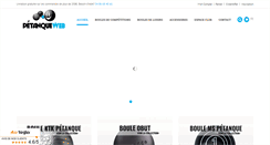 Desktop Screenshot of petanque-web.com